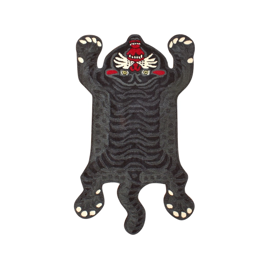[J-19 BK TIGER 3X5] BK TIGER J-19 3X5 HAND TUFTED RUG