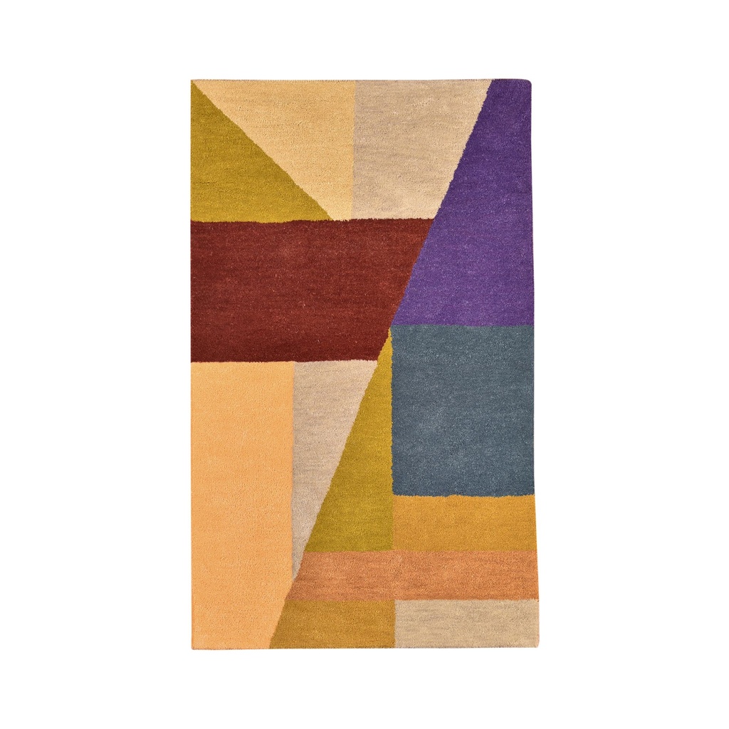 GEOMETRIC 3X5 HAND TUFTED RUG