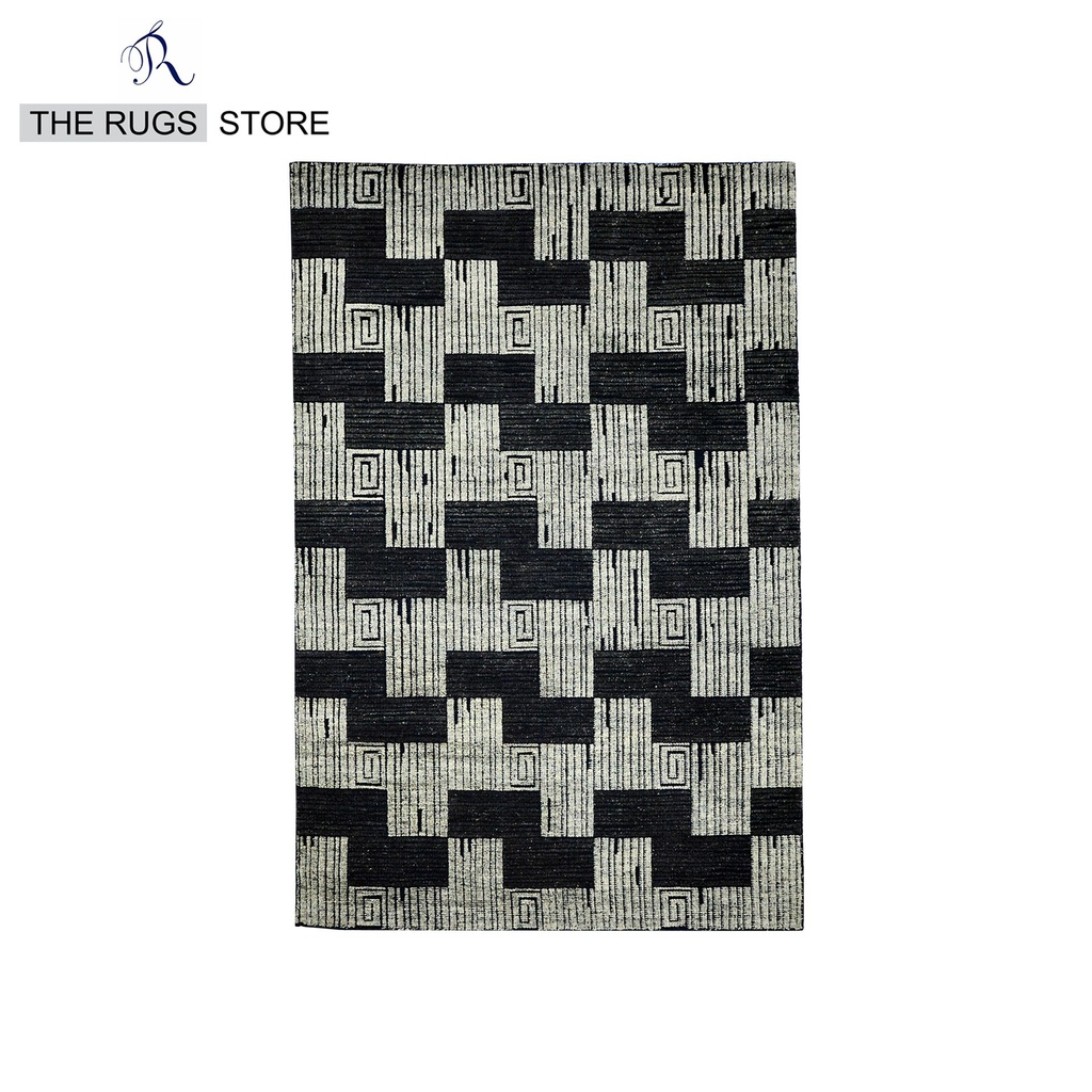 [TRS-235 157X238] HANDKNOTTED 235 WOOL RUG