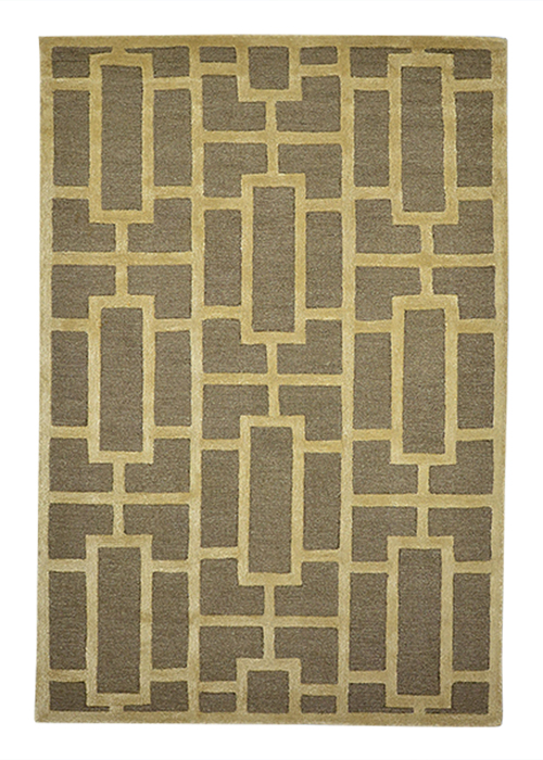HANDTUFTED TRS-198 WOOL SILK RUG