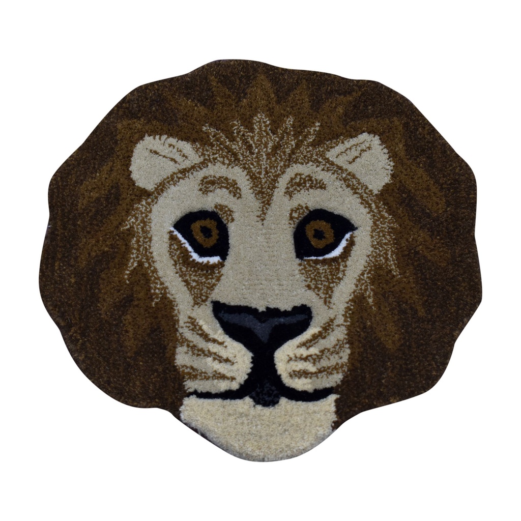LION FACE BR 45X45 CM