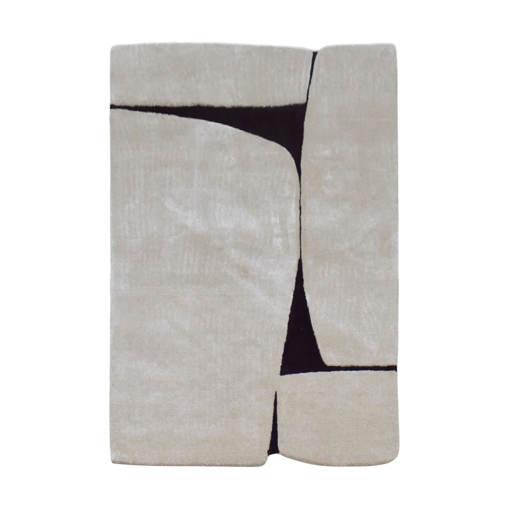 MKT-06 HI LO WOOL HAND TUFTED RUG