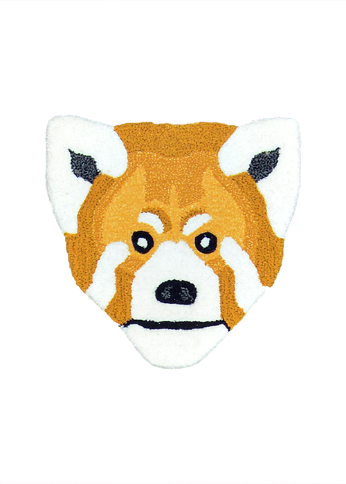 PANDA FACE OR 45X45 CM RUG