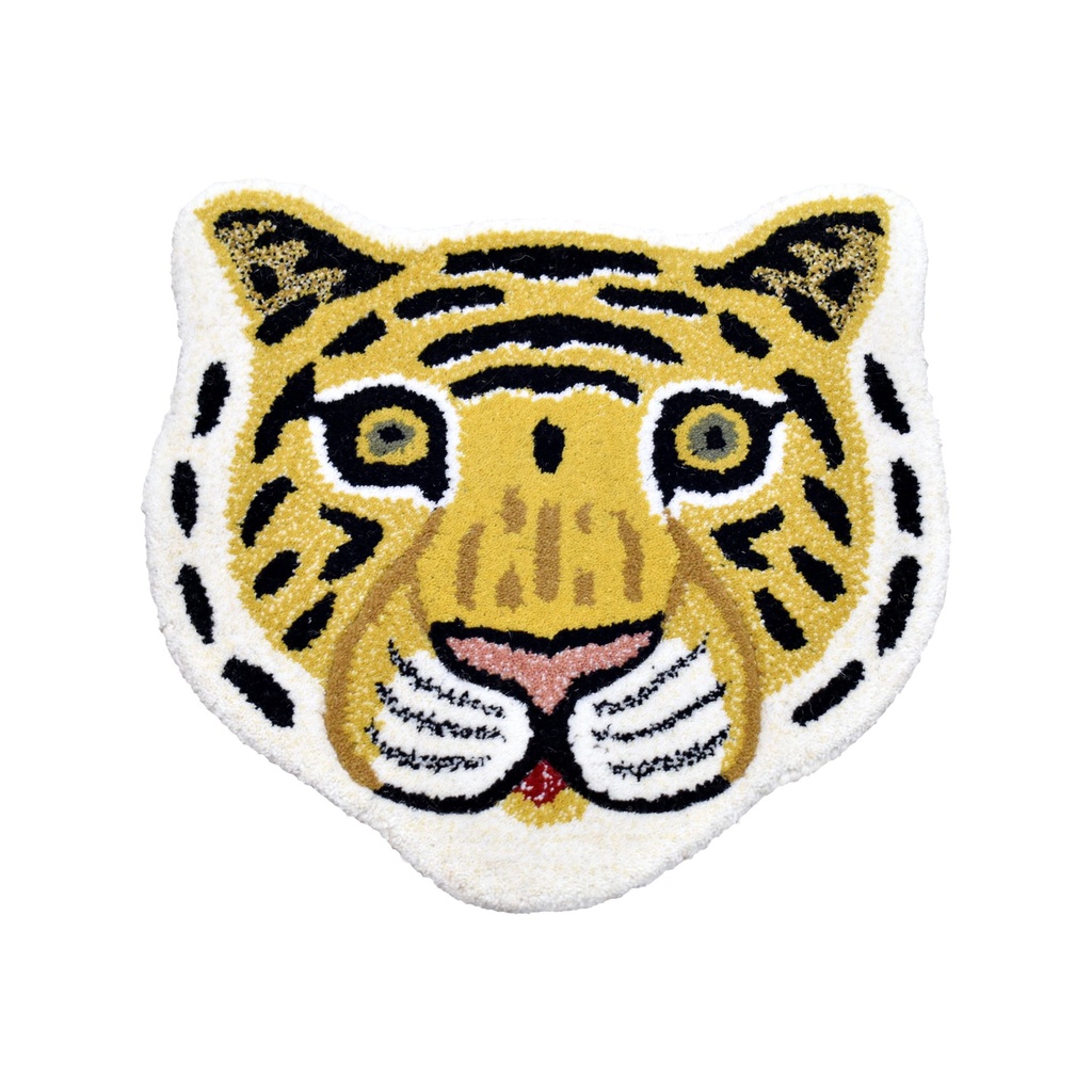 TIGER FACE HANDTUFTED RUG