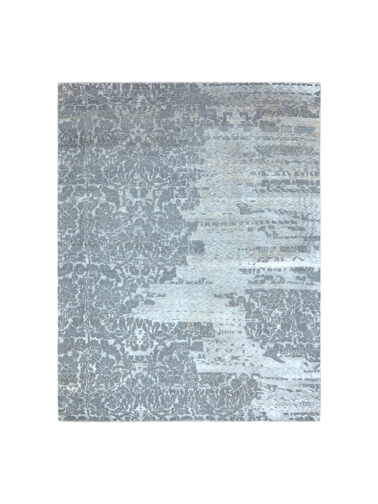 TRO-111 Hand Knotted Rug AJ-106 7261 GREY/GREY 7.9X10.1