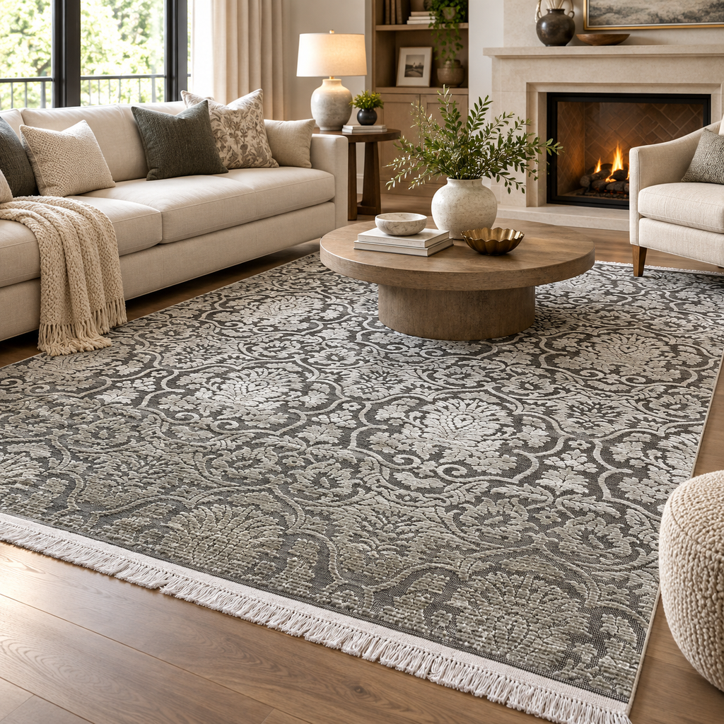 TRO-187 Hand Knotted Rug XX-677 ASSORTED CAMEL/BRN 6X9