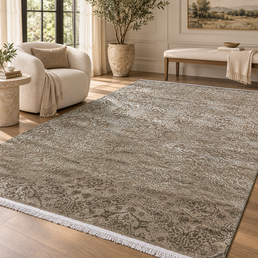 TRO-190 Hand Knotted Rug XX-682 ASSORTED CAMEL/CAMEL 6X9