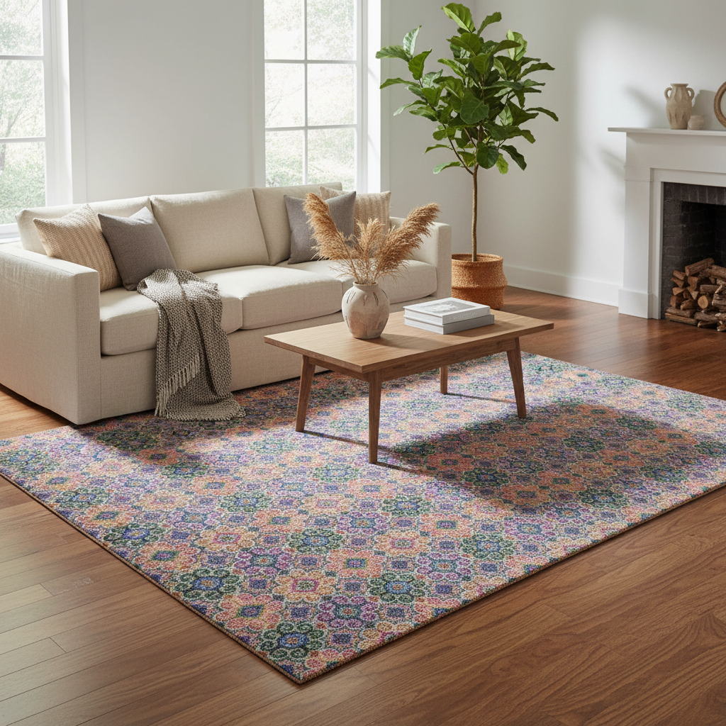 [TRO-196] TRO-196 Hand Knotted Rug XX-723 SF-37 MULTY/MULTY 8X10