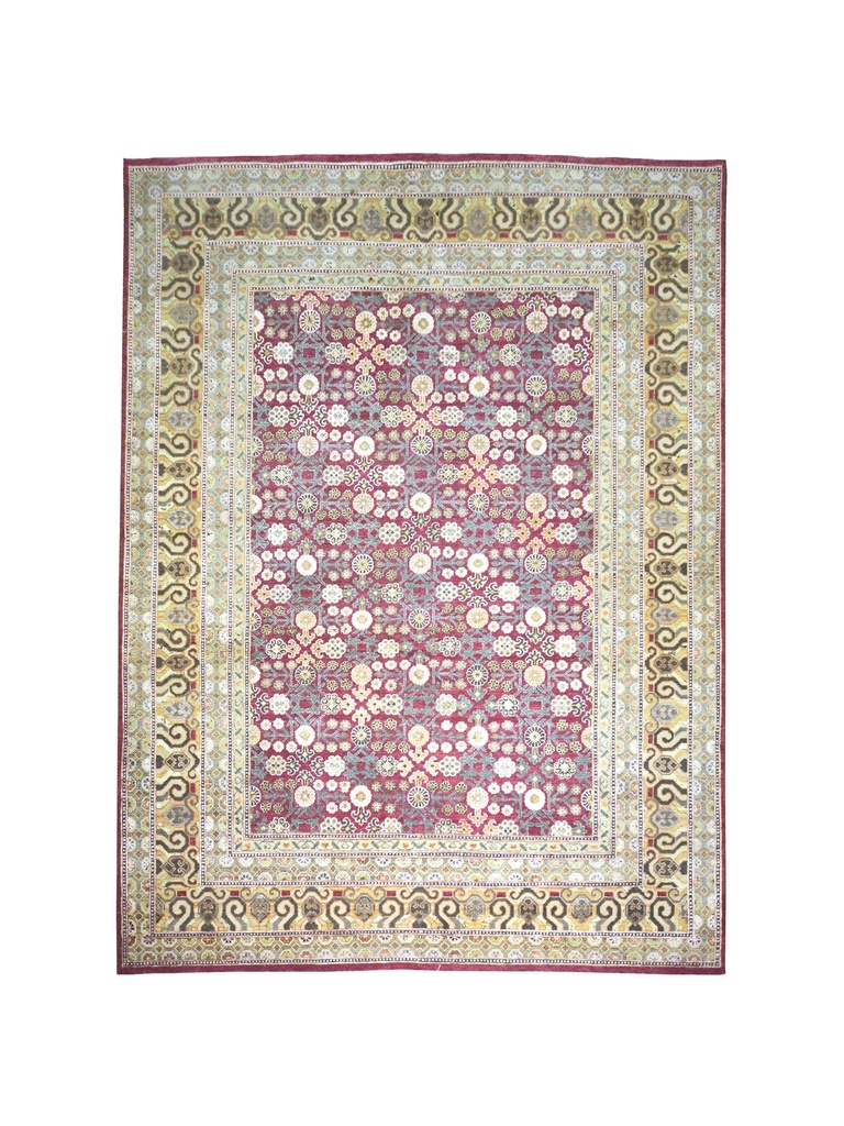 TRO-199 Hand Knotted Rug XX-729 SK-15 RED/MULTY 8X10