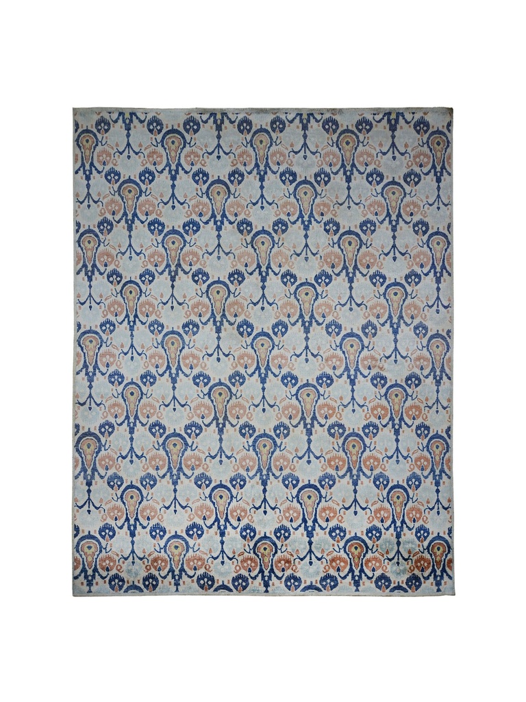 TRO-206 Hand Knotted Rug Y-102 HS-105 RED/IVORY 8X10