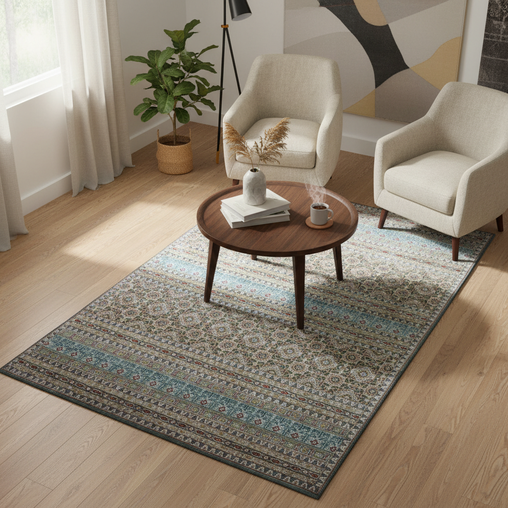 TRO-207 Hand Knotted Rug Z-143 DAA-01 MULTY/MULTY 8.11X12.0