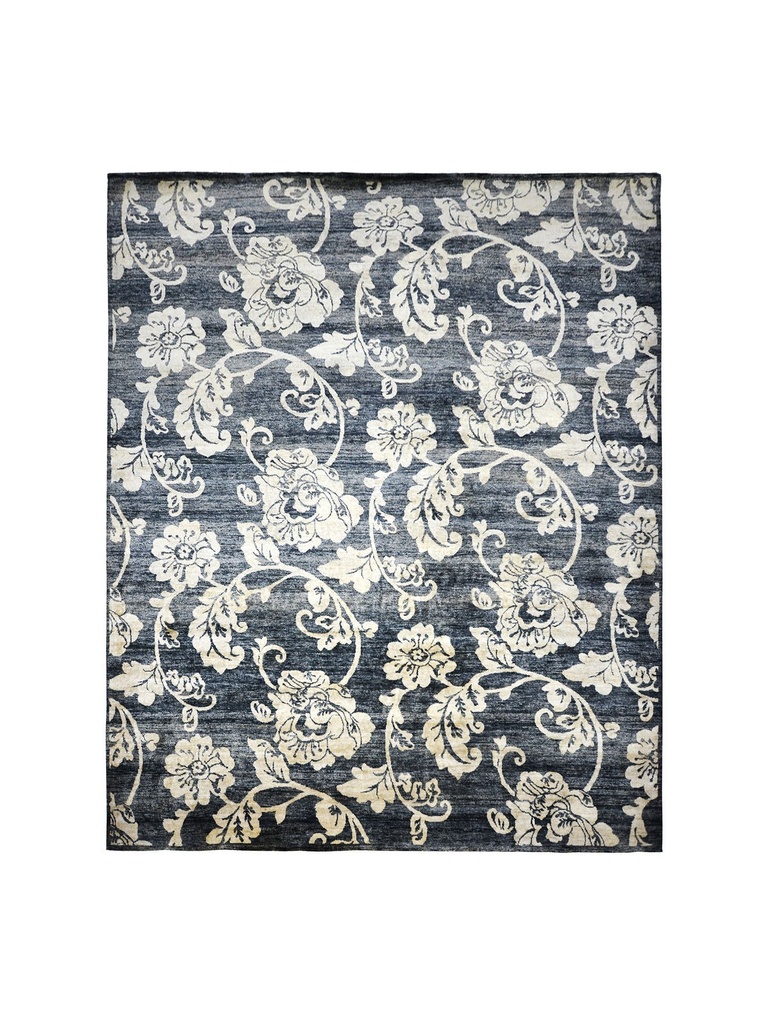 TRO-212 Hand Knotted Rug Z-270 EK-106 CREAM/CREAM 7.9X9.9