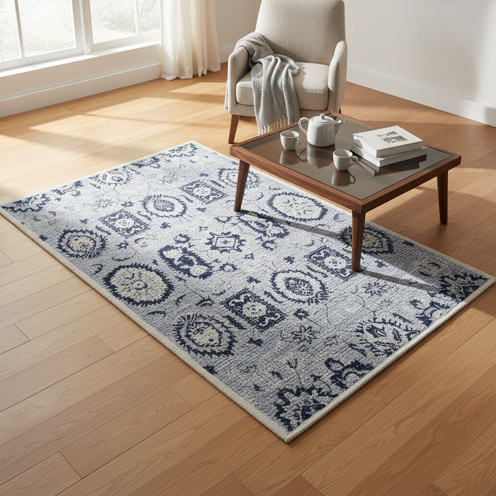 TRS-3254 5.1x8.2 HANDTUFTED RUG