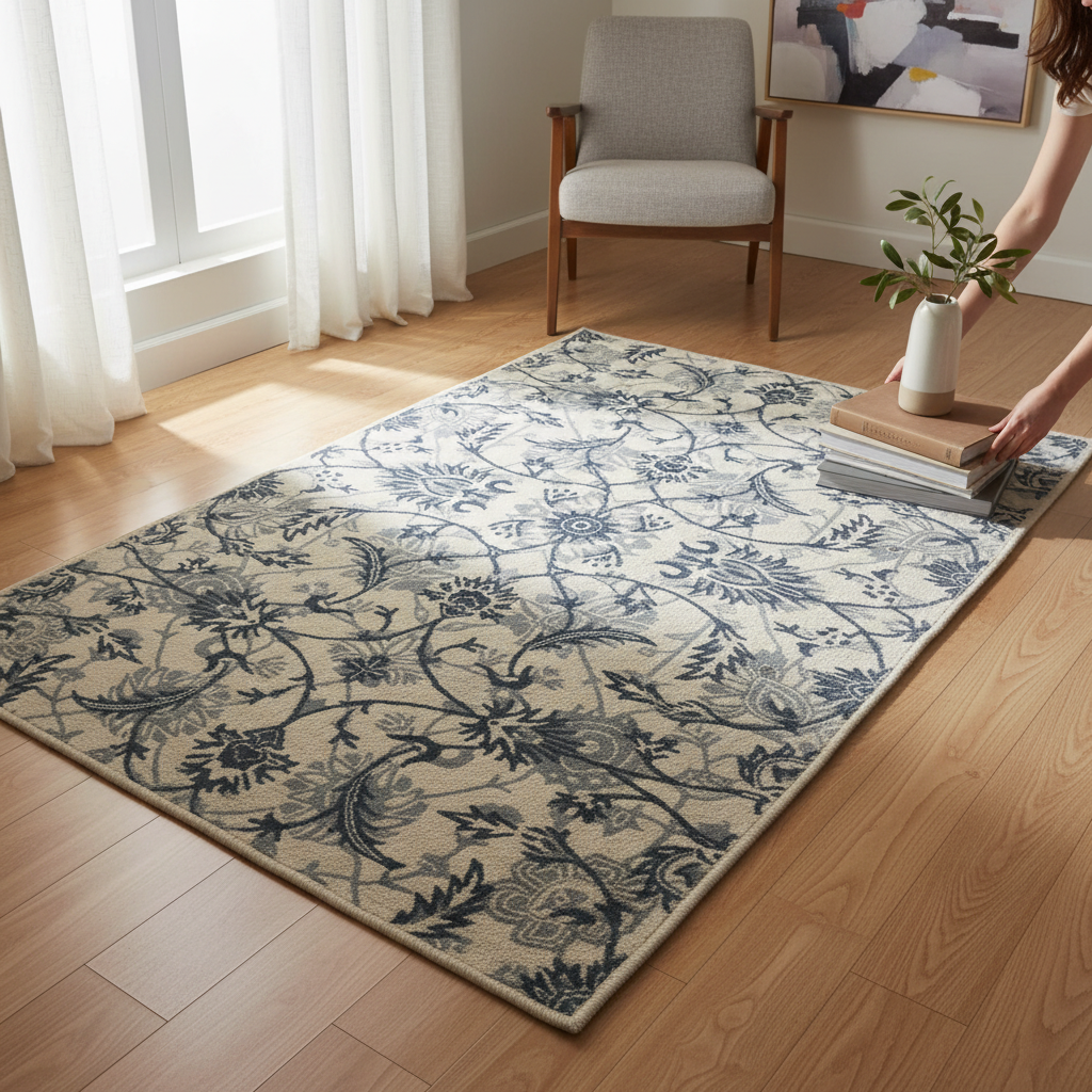 TRS-3262 5.2x8.2 HANDTUFTED RUG