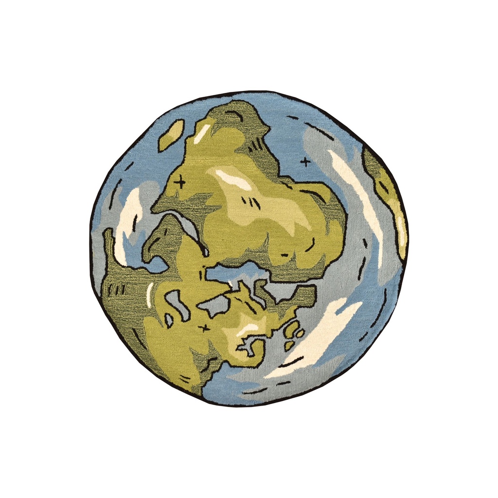 GLOBE EARTH ABK-07 HANDTUFTED RUG