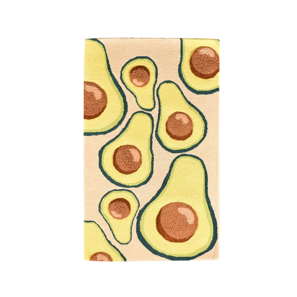 ABK-08 3X5 AVOCADO HANDTUFTED RUG