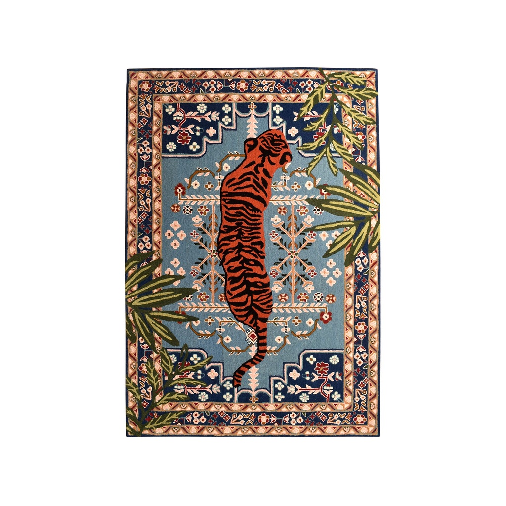 PERSIAN TIGER J-18 6X9 WOOL HANDTUFTED RUG