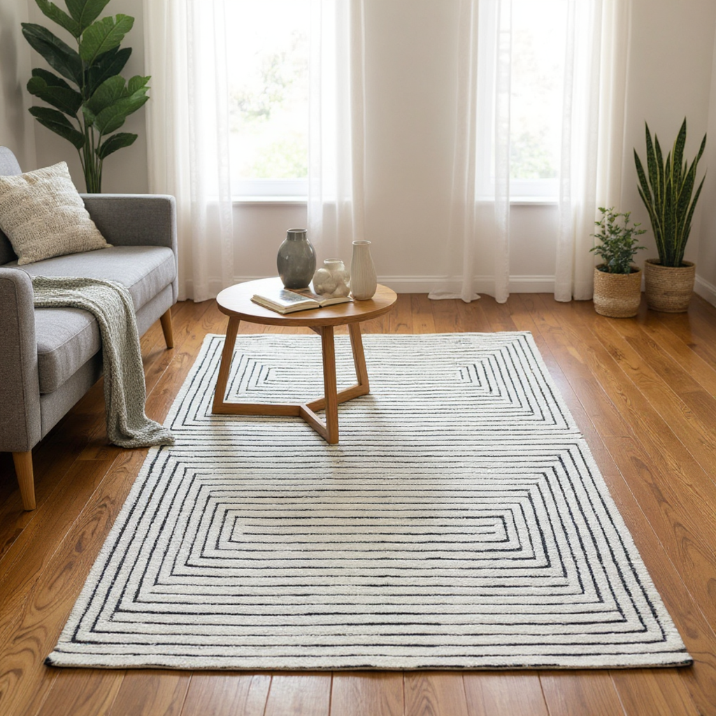Monochrome Geometric Line