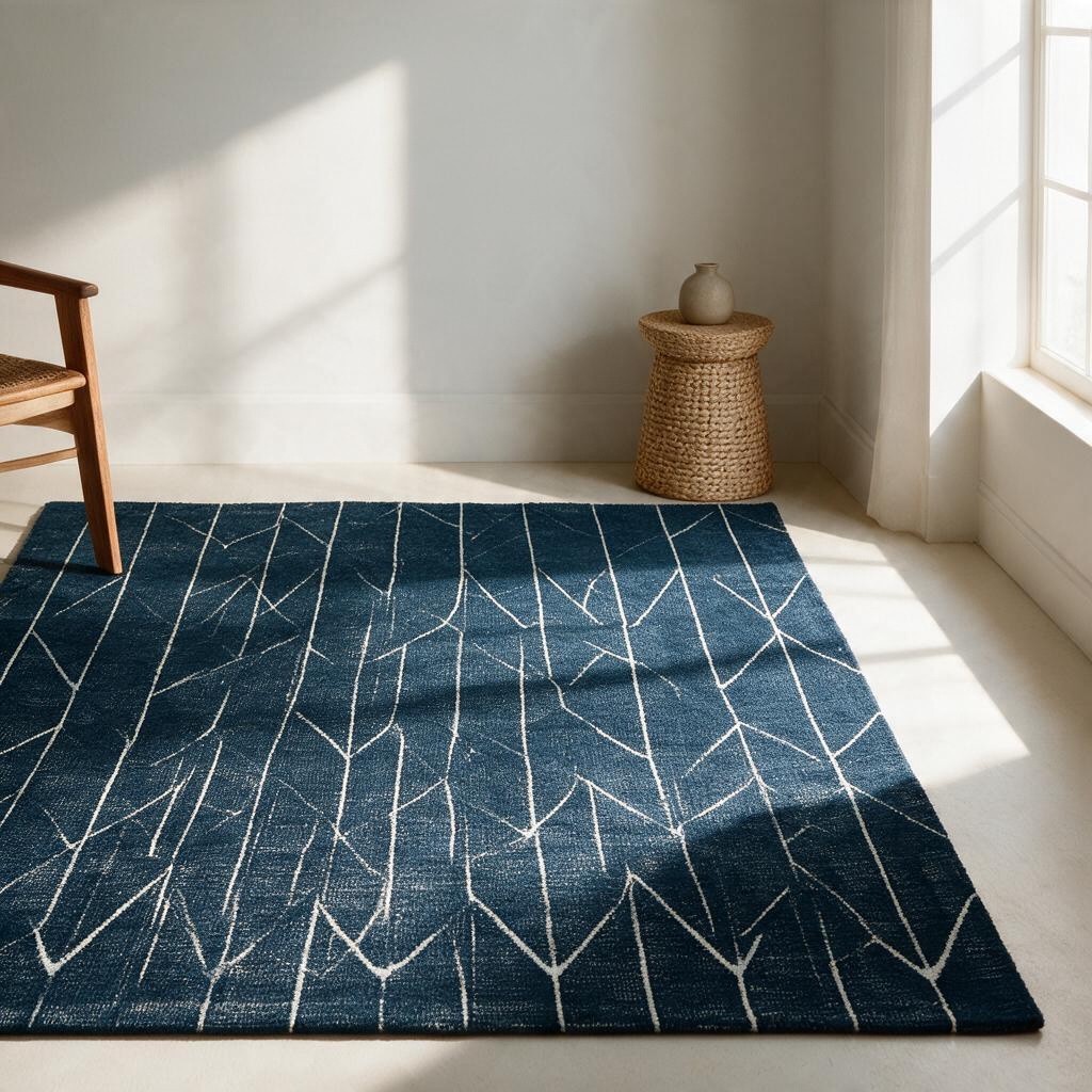 Geometric Hand Tufted Rug 26-27-02